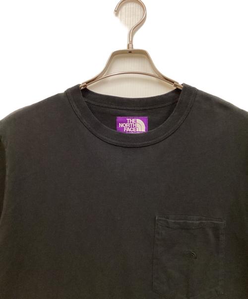 THE NORTHFACE PURPLELABEL（ザ・ノースフェイス パープルレーベル）THE NORTHFACE PURPLELABEL (ザ・ノースフェイス パープルレーベル) 7oz H/S Pocket Tee ブラック サイズ:SIZE Mの古着・服飾アイテム