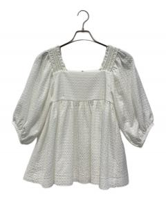 中古・古着通販】YOKO CHAN (ヨーコチャン) ハーフスリーブヘムフレア