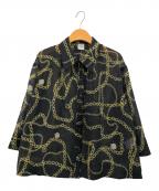 BAUM UND PFERDGARTENバウムウンドヘルガーデン）の古着「MBL MOMOシャツ」｜ブラック