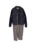 BALENCIAGA（バレンシアガ）の古着「ドッキングデニムジャケット」｜ブラック