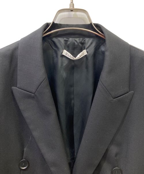 R'IAM PLAGE（リアム プラージュ）R'IAM PLAGE (リアム プラージュ) ソモウ Wジャケット ブラック サイズ:36の古着・服飾アイテム