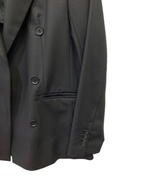 R'IAM PLAGE（リアム プラージュ）R'IAM PLAGE (リアム プラージュ) ソモウ Wジャケット ブラック サイズ:36の古着・服飾アイテム