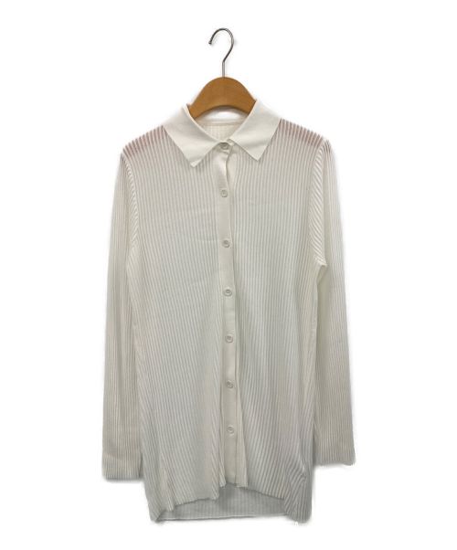 RIM.ARK（リムアーク）RIM.ARK (リムアーク) Broad Stitch Rib Knit CD ホワイト サイズ:36の古着・服飾アイテム
