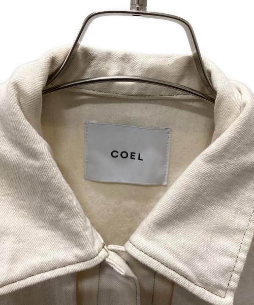 COEL（コエル）COEL (コエル) COEL デニムカバーオール アイボリー サイズ:36の古着・服飾アイテム