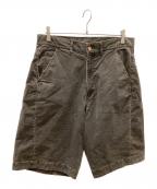 N.HOOLYWOODエヌ ハリウッド）の古着「ウォッシュドコーデュロイショーツ」｜グレー