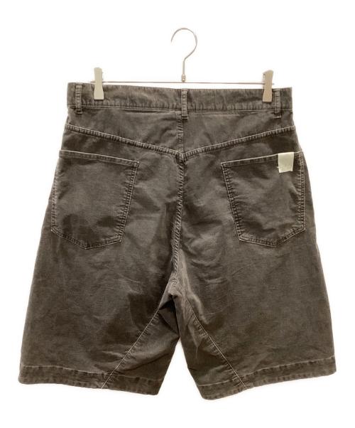 N.HOOLYWOOD（エヌ ハリウッド）N.HOOLYWOOD (エヌ ハリウッド) ウォッシュドコーデュロイショーツ グレー サイズ:40の古着・服飾アイテム
