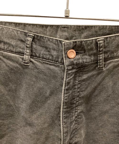 N.HOOLYWOOD（エヌ ハリウッド）N.HOOLYWOOD (エヌ ハリウッド) ウォッシュドコーデュロイショーツ グレー サイズ:40の古着・服飾アイテム