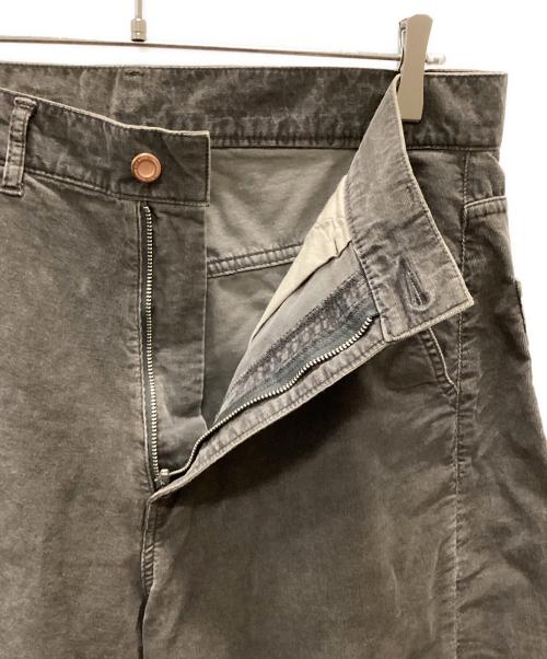 N.HOOLYWOOD（エヌ ハリウッド）N.HOOLYWOOD (エヌ ハリウッド) ウォッシュドコーデュロイショーツ グレー サイズ:40の古着・服飾アイテム