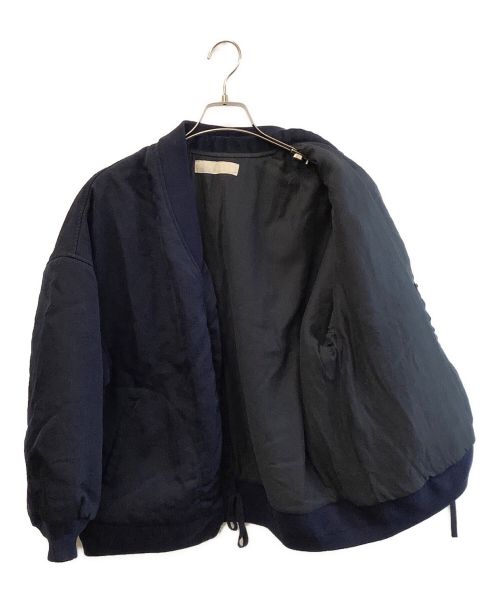 R JUBILEE（アールジュビリー）R JUBILEE (アールジュビリー) MA-1ジャケット ネイビー サイズ:不明の古着・服飾アイテム
