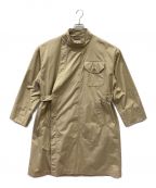 Engineered Garmentsエンジニアドガーメンツ）の古着「ノーカラートレンチコート」｜ベージュ