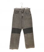 OUR LEGACYアワーレガシー）の古着「EXTENDED THIRD CUT BLACK AND GREY」