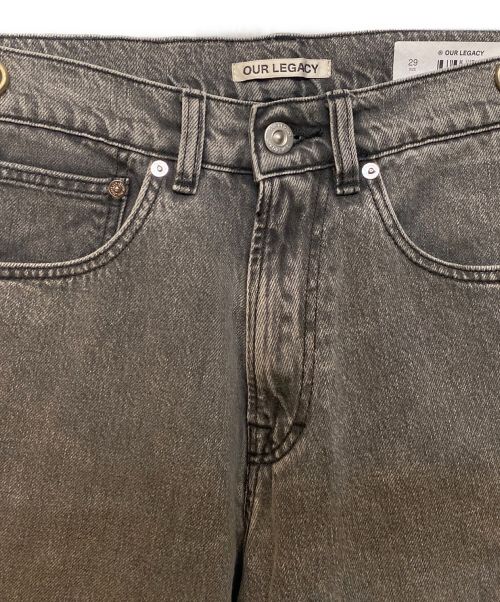 OUR LEGACY（アワーレガシー）OUR LEGACY (アワーレガシー) EXTENDED THIRD CUT BLACK AND GREY サイズ:29の古着・服飾アイテム
