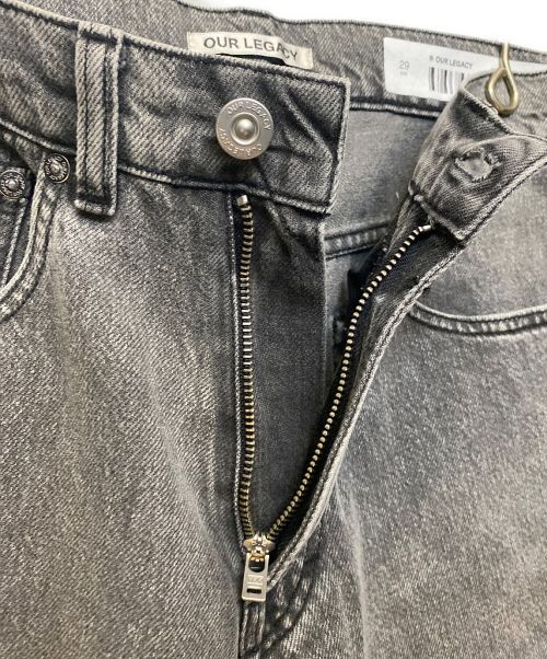 OUR LEGACY（アワーレガシー）OUR LEGACY (アワーレガシー) EXTENDED THIRD CUT BLACK AND GREY サイズ:29の古着・服飾アイテム