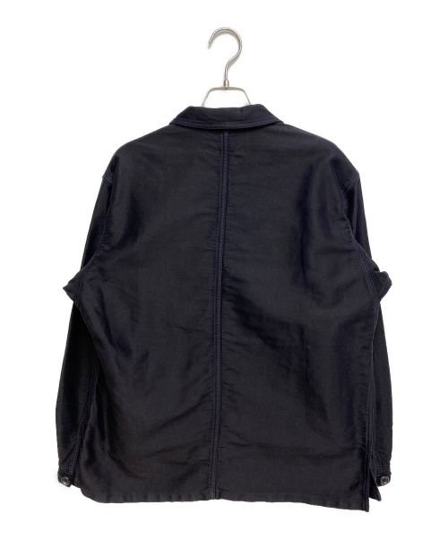 AUBERGE（オーベルジュ）AUBERGE (オーベルジュ) シャルボンダイ モールスキンジャケット ブラック サイズ:40の古着・服飾アイテム