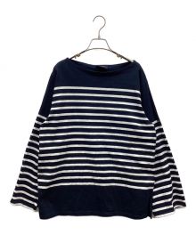 Le minor（ルミノア）の古着「バスクシャツ」｜ネイビー