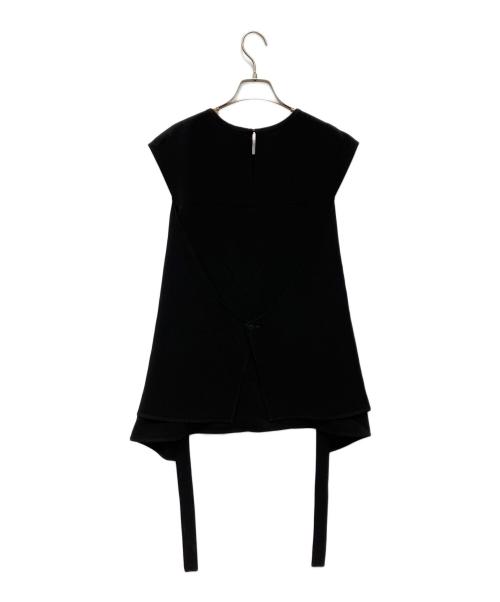 theory（セオリー）theory (セオリー) ノースリーブブラウス ブラック サイズ:M 未使用品の古着・服飾アイテム