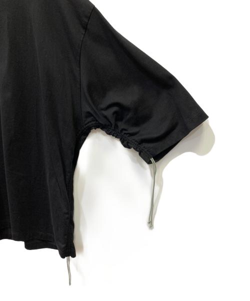 6(ROKU) BEAUTY&YOUTH（ロク ビューティーアンドユース）6(ROKU) BEAUTY&YOUTH (ロク ビューティーアンドユース) コットンサイドドローストリングプルオーバー ブラック サイズ:FREEの古着・服飾アイテム