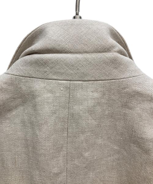 UNITED ARROWS TOKYO（ユナイテッドアローズトウキョウ）UNITED ARROWS TOKYO (ユナイテッドアローズトウキョウ) リネンジャケット ベージュ サイズ:SIZE 36の古着・服飾アイテム