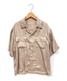Couture d'adam（クチュールドアダム）の古着「American Old Bowling Shirt」｜ベージュ