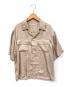 Couture d'adam（クチュールドアダム）の古着「American Old Bowling Shirt」｜ベージュ