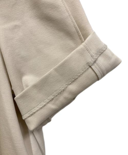 23区（ニジュウサンク）23区 (ニジュウサンク) ジャージーAラインワンピース ベージュ サイズ:SIZE 38の古着・服飾アイテム