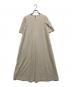 23区（ニジュウサンク）の古着「ジャージーAラインワンピース」｜ベージュ