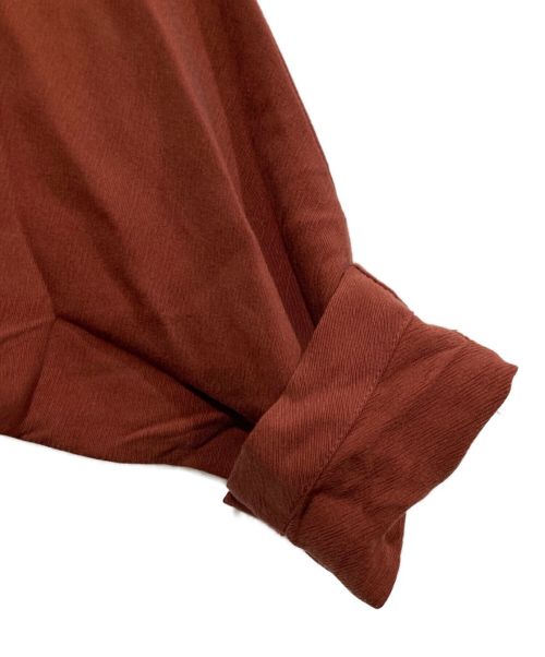 RODEBJER（ロデビエ）RODEBJER (ロデビエ) TWILL TENCEL POV ブラウン サイズ:Sの古着・服飾アイテム