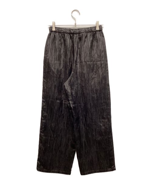 BEAUTY&YOUTH（ビューティーアンドユース）BEAUTY&YOUTH (ビューティーアンドユース) ポリエステル ジャカード イージー パンツ ブラック サイズ:Sの古着・服飾アイテム