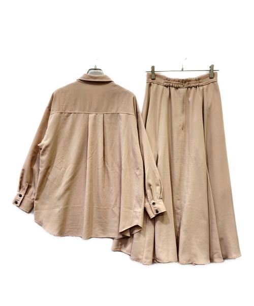 ARPEGE STORY（アルページュストーリー）ARPEGE STORY (アルページュストーリー) シャツセットアップ ベージュ サイズ:1の古着・服飾アイテム