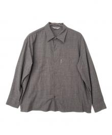 COOTIE PRODUCTIONS（クーティープロダクツ）の古着「T/W Work L/S Shirt」｜グレー