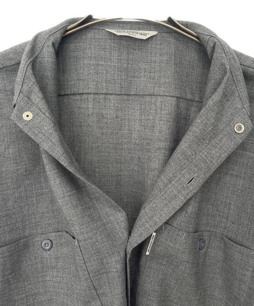 COOTIE PRODUCTIONS（クーティープロダクツ）COOTIE PRODUCTIONS (クーティープロダクツ) T/W Work L/S Shirt グレー サイズ:Sの古着・服飾アイテム
