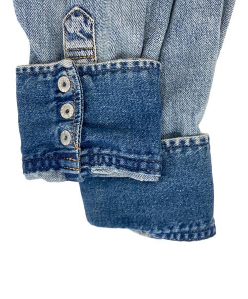 Hysteric Glamour（ヒステリックグラマー）Hysteric Glamour (ヒステリックグラマー) SUPER FUZZ刺繍 ウエスタンデニムシャツ インディゴ サイズ:Lの古着・服飾アイテム