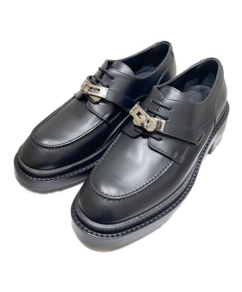 HERMES（エルメス）HERMES (エルメス) ダービー《ファースト》 ブラック サイズ:37の古着・服飾アイテム
