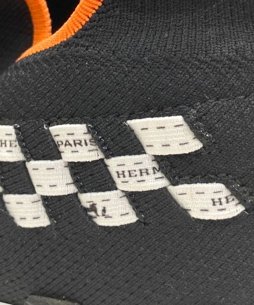 HERMES（エルメス）HERMES (エルメス) フレックス スリッポン スニーカー ブラック サイズ:37の古着・服飾アイテム