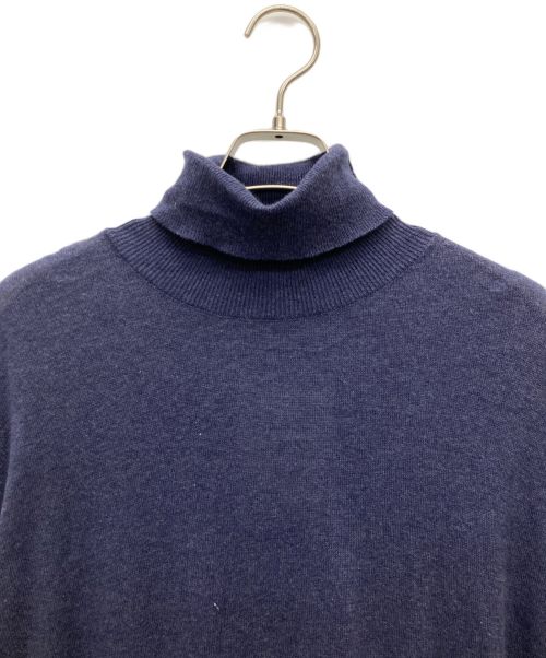 Y's（ワイズ）Y's (ワイズ) コットンニットワンピース ネイビー サイズ:SIZE 2の古着・服飾アイテム