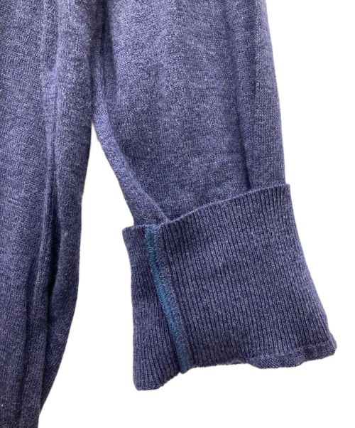 Y's（ワイズ）Y's (ワイズ) コットンニットワンピース ネイビー サイズ:SIZE 2の古着・服飾アイテム