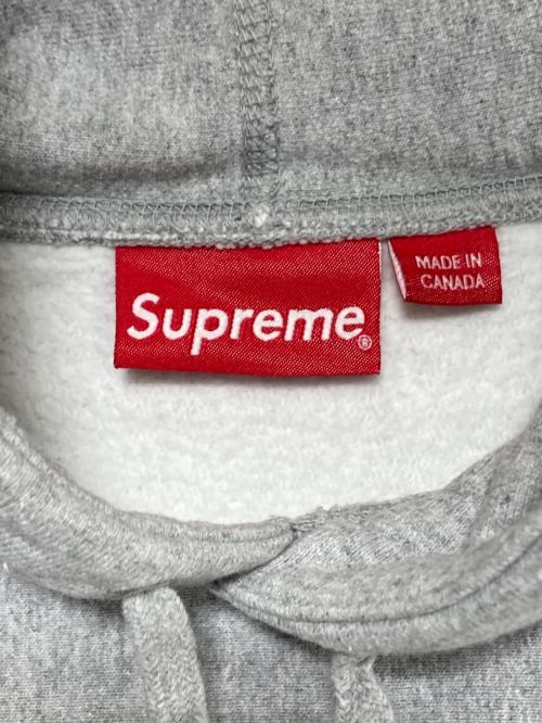SUPREME（シュプリーム）SUPREME (シュプリーム) Bandana Box Logo Hooded Sweatshirt グレー サイズ:Lの古着・服飾アイテム