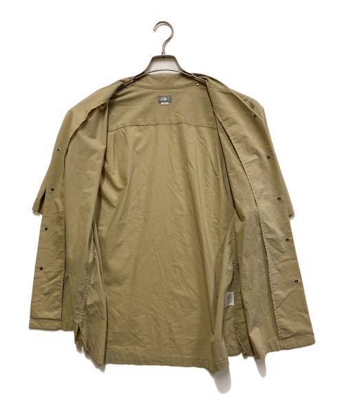 THE NORTH FACE（ザ ノース フェイス）THE NORTH FACE (ザ ノース フェイス) ショートスリーブマラパイヒルシャツ ベージュ サイズ:XLの古着・服飾アイテム