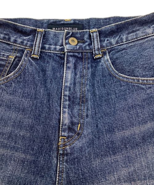 MADISON BLUE（マディソンブルー）MADISON BLUE (マディソンブルー) 5ポケットカットオフパンツ インディゴ サイズ:1の古着・服飾アイテム