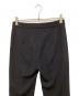 中古・古着 MaxMara (マックスマーラ) ノープリーツパンツ ブラック サイズ:40：5000円