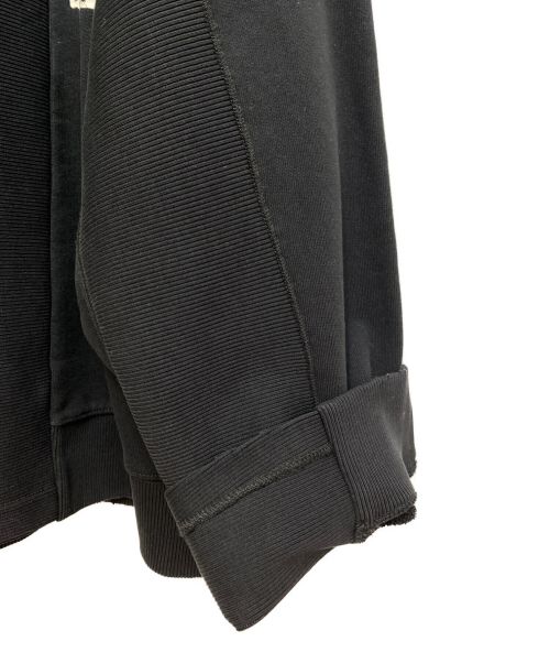 MM6 Maison Margiela（エムエムシックスメゾンマルジェラ）MM6 Maison Margiela (エムエムシックス メゾンマルジェラ) オーバーサイズスウェット ブラック サイズ:S 未使用品の古着・服飾アイテム