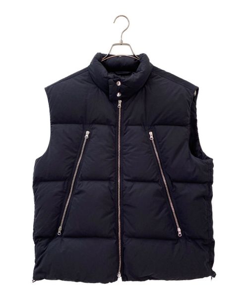 MM6 Maison Margiela（エムエムシックスメゾンマルジェラ）MM6 Maison Margiela (エムエムシックス メゾンマルジェラ) 八の字ダウンベスト ブラック サイズ:44の古着・服飾アイテム
