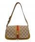 GUCCI（グッチ）の古着「GGキャンバスワンショルダーバッグ」｜ブラウン