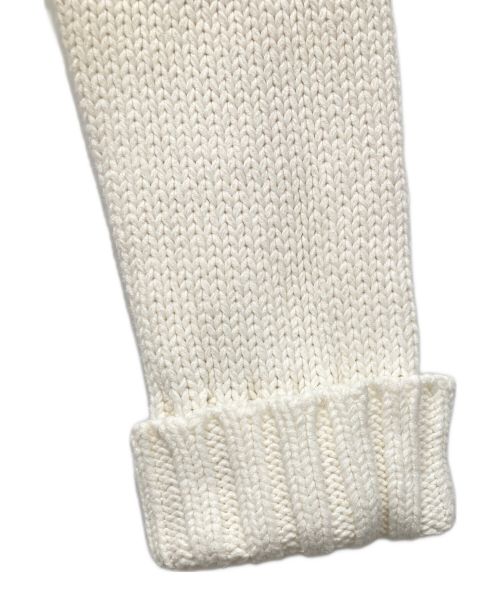 BLUE LABEL CRESTBRIDGE（ブルーレーベルクレストブリッジ）BLUE LABEL CRESTBRIDGE (ブルーレーベルクレストブリッジ) タートルニットワンピース ホワイト サイズ:38の古着・服飾アイテム