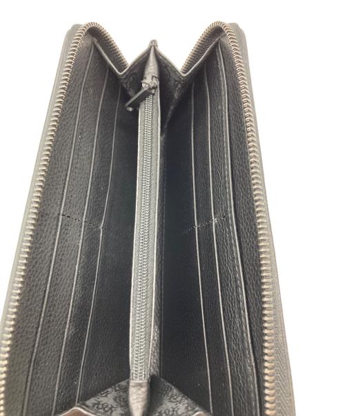 dunhill（ダンヒル）dunhill (ダンヒル) ラウンドジップ長財布 ブラックの古着・服飾アイテム