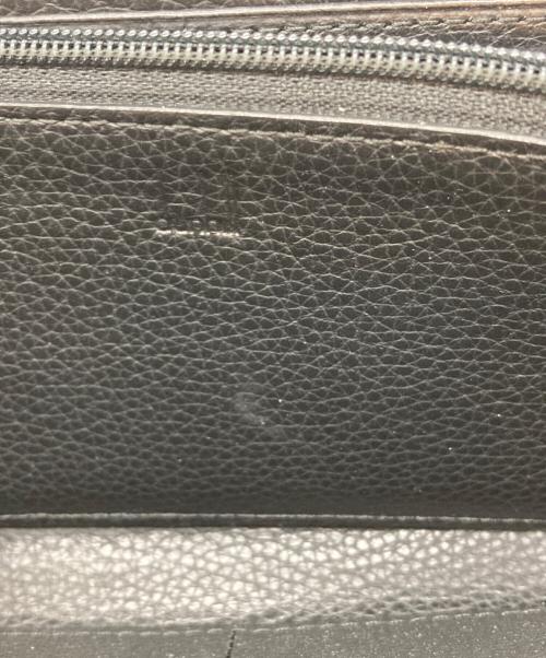 dunhill（ダンヒル）dunhill (ダンヒル) ラウンドジップ長財布 ブラックの古着・服飾アイテム