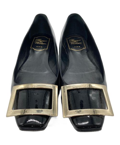 Roger Vivier（ロジェ ヴィヴィエ）Roger Vivier (ロジェ ヴィヴィエ) バックル パンプス ブラック サイズ:35の古着・服飾アイテム