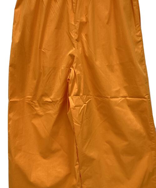 ENFOLD（エンフォルド）ENFOLD (エンフォルド) C/PeタイプライターリラックスゴムワイドTROUSERS オレンジ サイズ:36の古着・服飾アイテム