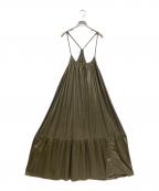 ollオール）の古着「キャミドレス」｜カーキ