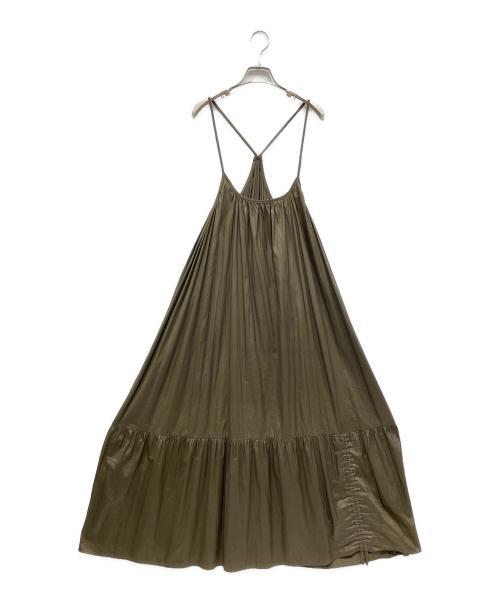 oll（オール）oll (オール) キャミドレス カーキ サイズ:2の古着・服飾アイテム